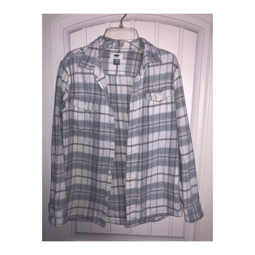 Light blue flannel